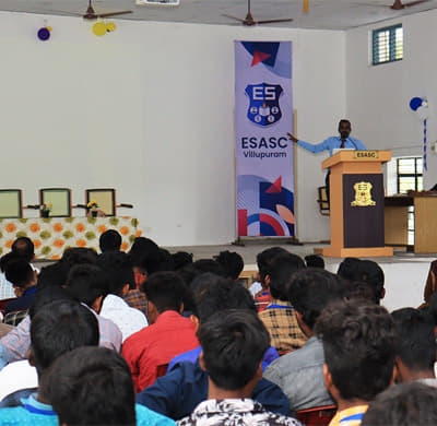 E. S. Arts and Science College (Co.ED) Villupuram Seminar on "Computation of Direct Taxation System in India photo 1